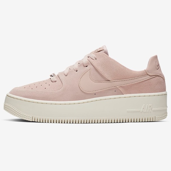 nike air force pink suede womens